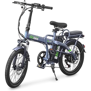 Amazon | 電動アシスト自転車 5段階アシスト 折りたたみ 7段変速 大